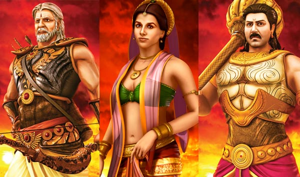 Mahabharat (2013) 3D Animation Film Trailer, Voice Cast, Movie Review -  Entertainment