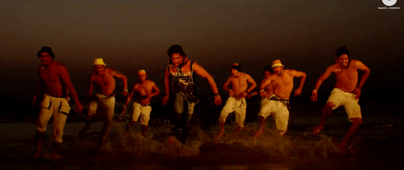 Dance Group in Paani Wala Dance Video Song