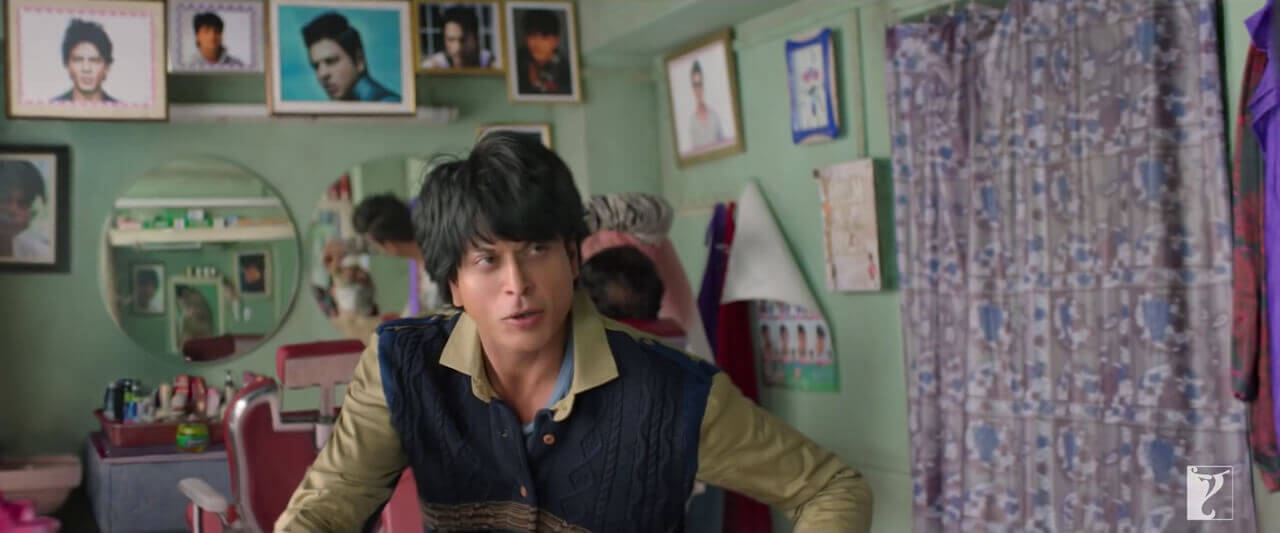 Fan - Younger Shahrukh in Fan in Jabra Video Song