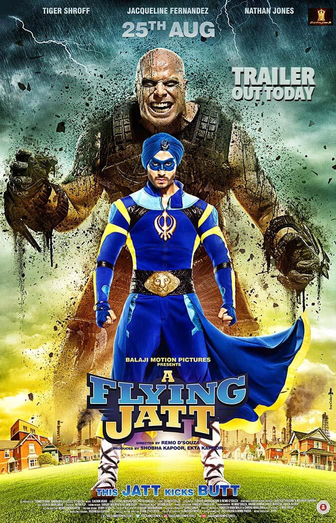 A Flying Jatt Official Trailer â€“ Tiger Shroff and Jacqueline Fernandez -  Entertainment