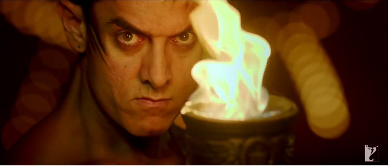 Dhoom 3: Aamir Looking Furious On The Promo Song Of Malang