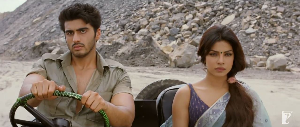 Arjun Kapoor Driving A Jeep For Priyanka Chopra In Saaiyaan Video Song Gunday