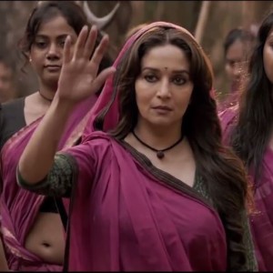 Madhuri Dixit With Her Team In Gulaab Gang