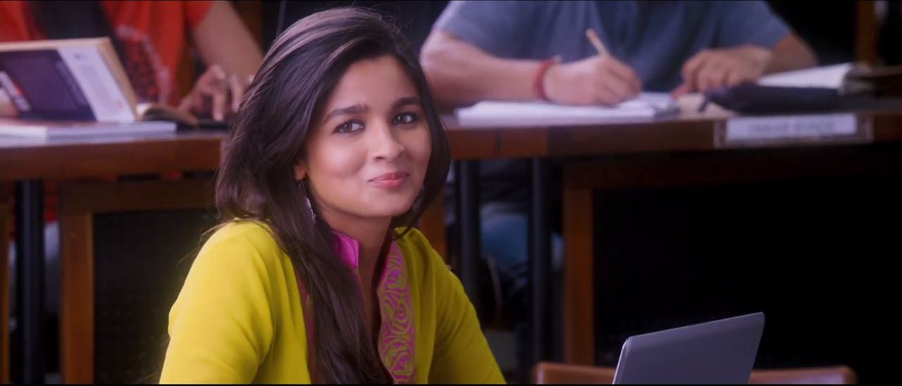 Alia Bhatt Looking Very Very Beautiful In Yellow Dress in 2 States Movie