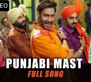 First Official Song Punjabi Mast HD Video Song Download From Action Jackson Film
