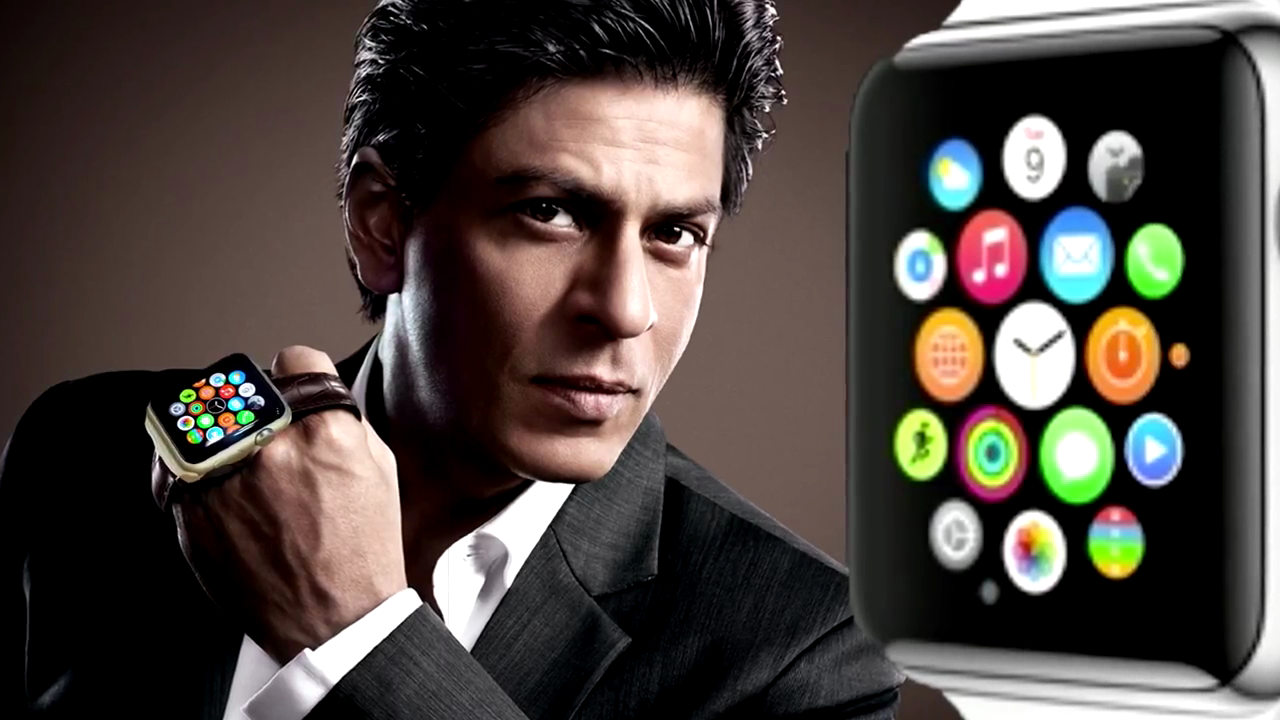 Shahrukh Khan First Indian To Used Apple Watch