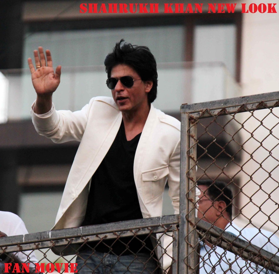 Shahrukh Khan New Look For Fan Film Poster