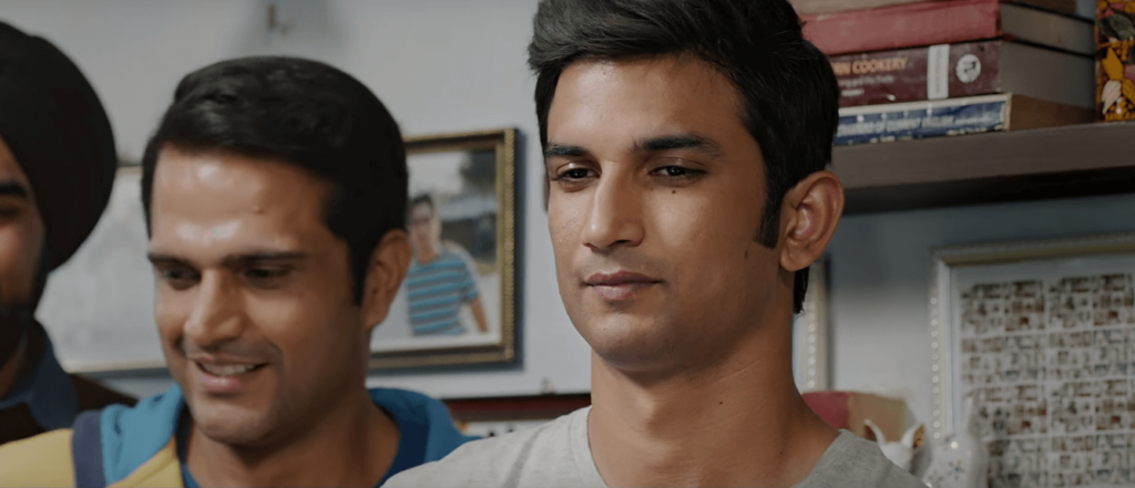 Sushant Singh Rajput Very Sad at Railway Ticket Check in Theatrical Trailer of M.S.Dhoni - The Untold Story (2016)