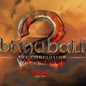 Bahubali 2 Movie Logo poster